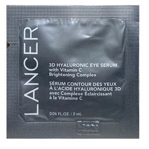 ❤️ 4 for $25 Lancer 3D Hyaluronic Eye Serum Vitamin C Brightening Travel NEW